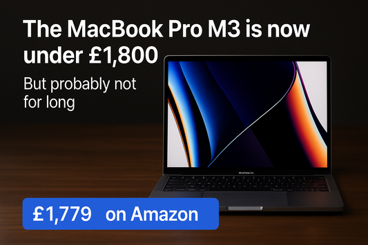 The MacBook Pro M3 is now under £1,800 – but probably not for long