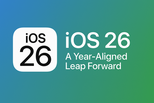 🚀 iOS 26: A Year‑Aligned Leap Forward