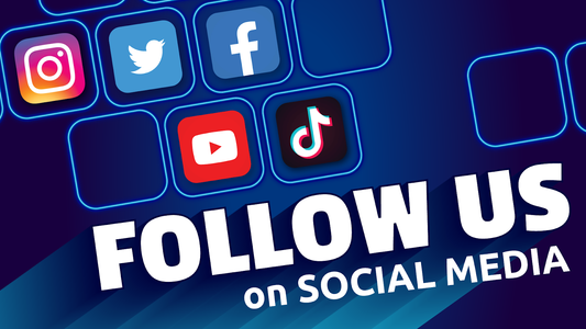 Follow us on social media